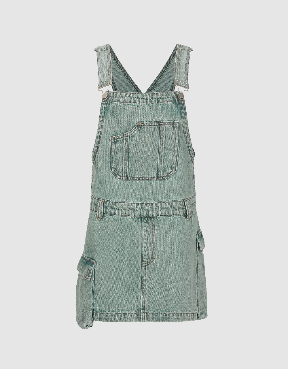 Denim Pinafore Dress