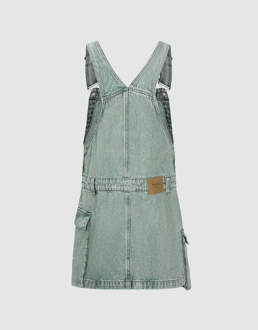 Denim Pinafore Dress