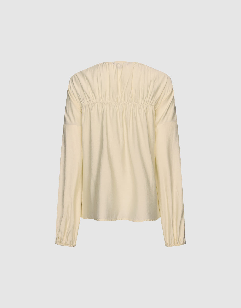 Tie Front Loose Overhead Shirt