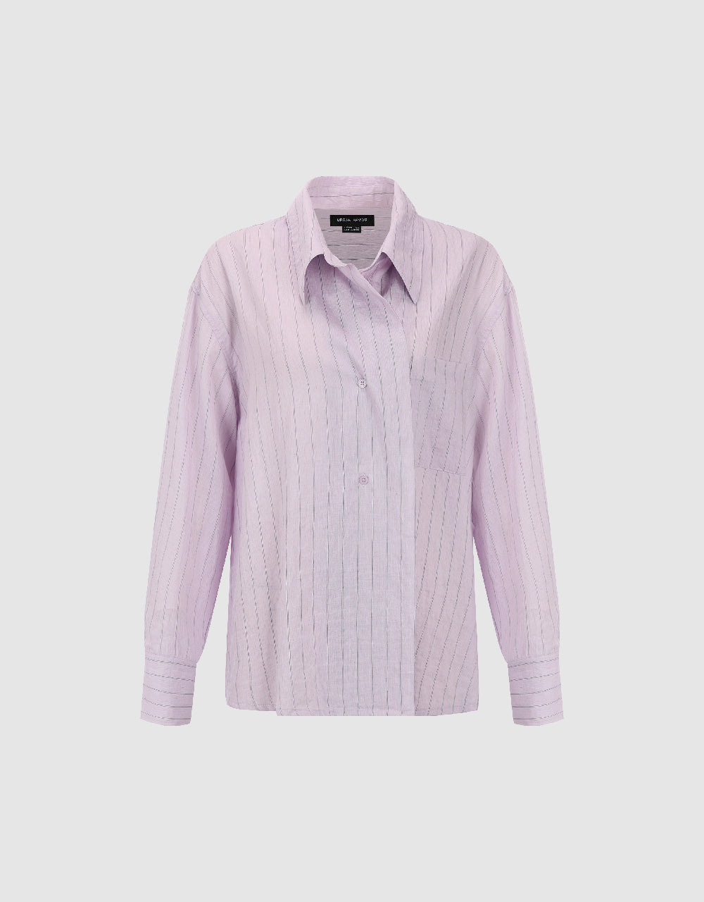 Striped V-Neck Overhead Shirt