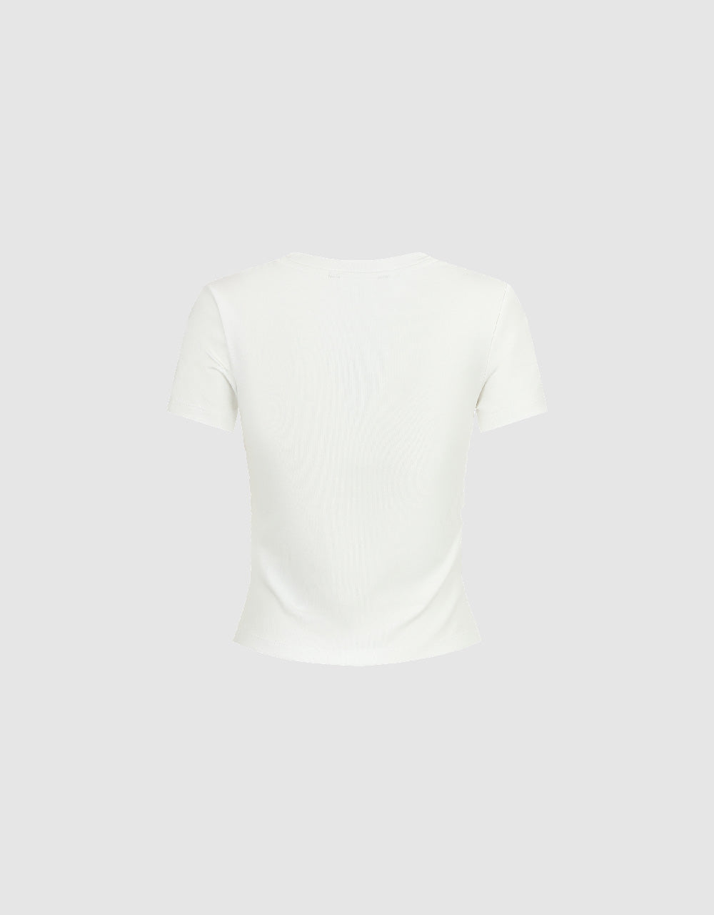 Crew Neck Straight T-Shirt