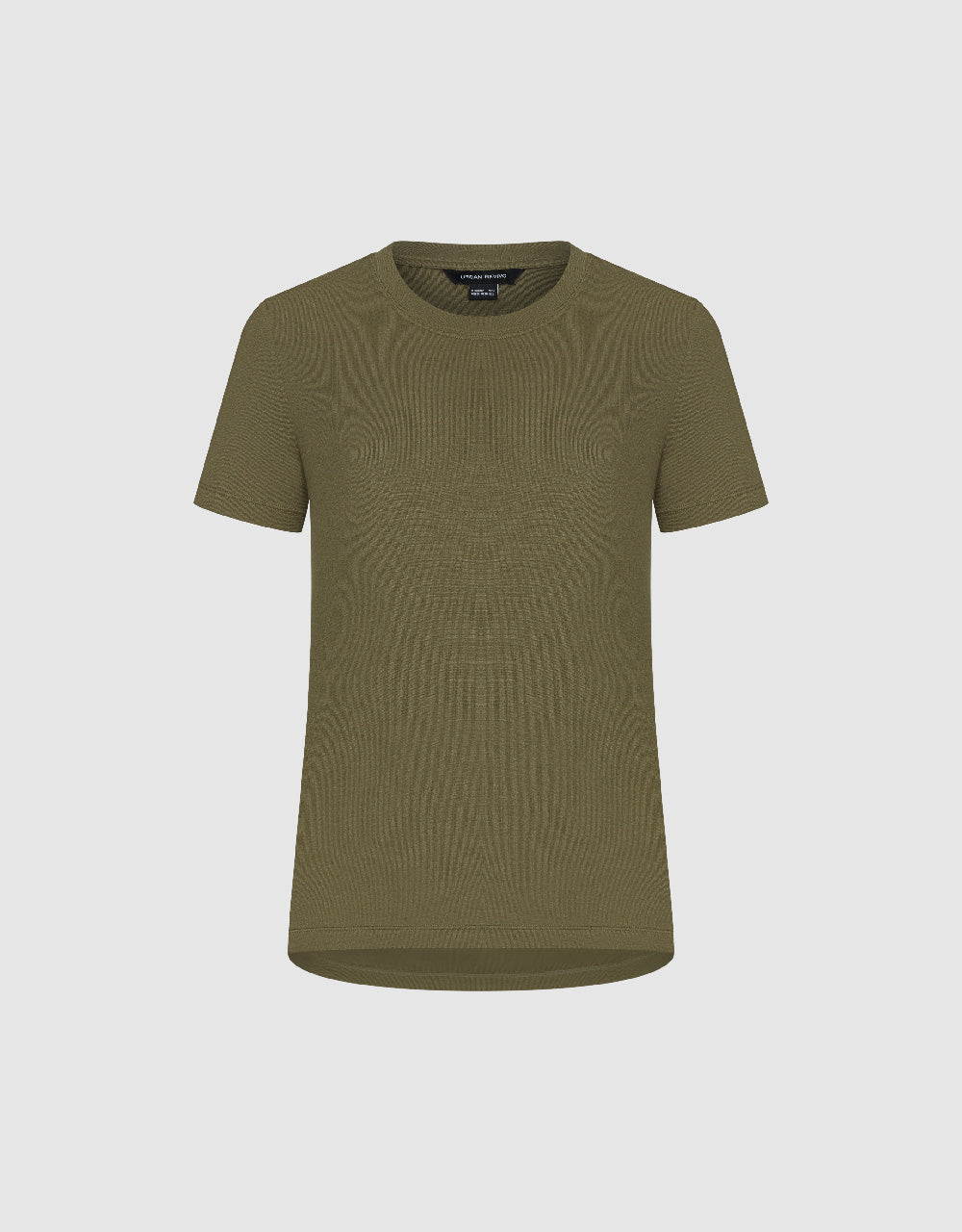 Crew Neck Straight T-Shirt