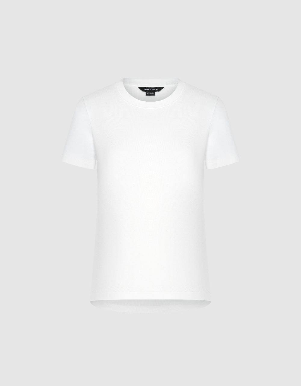 Crew Neck Straight T-Shirt