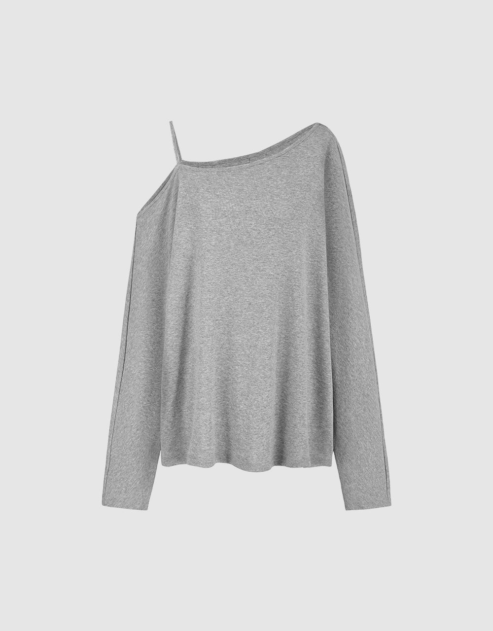 One Shoulder Skinny T-Shirt