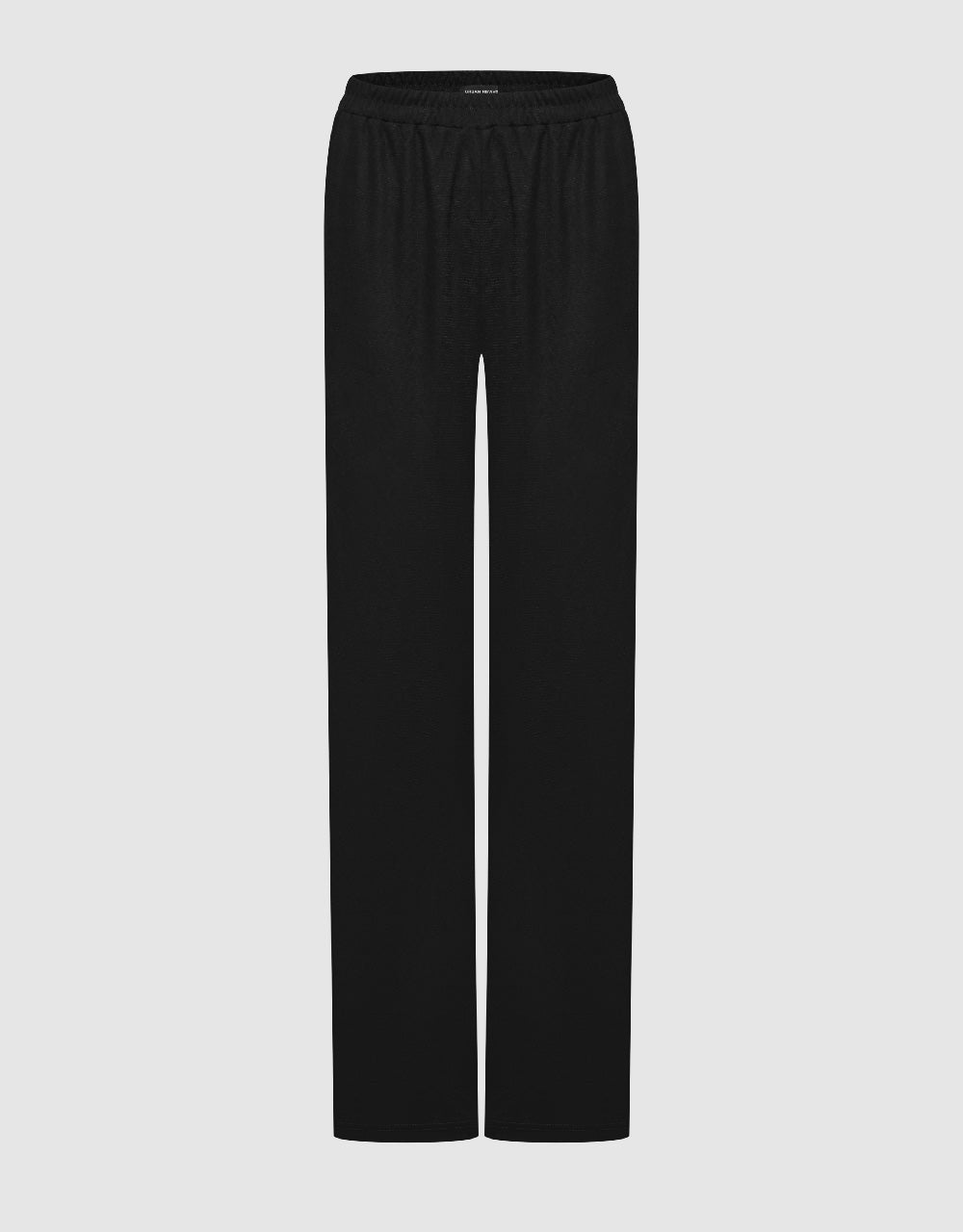 Elastic Waist Wide-Leg Pants