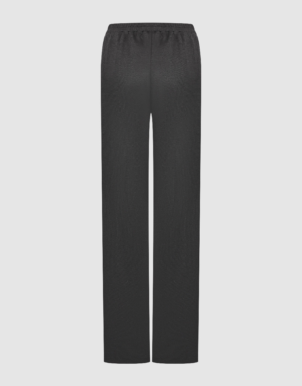 Elastic Waist Wide-Leg Pants