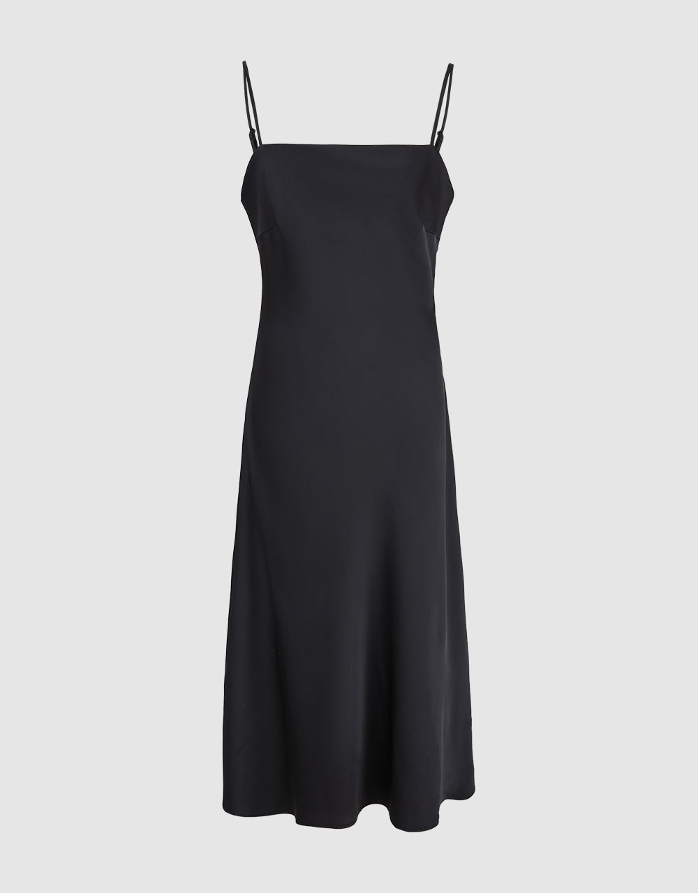 Square-cut A-Line Dress