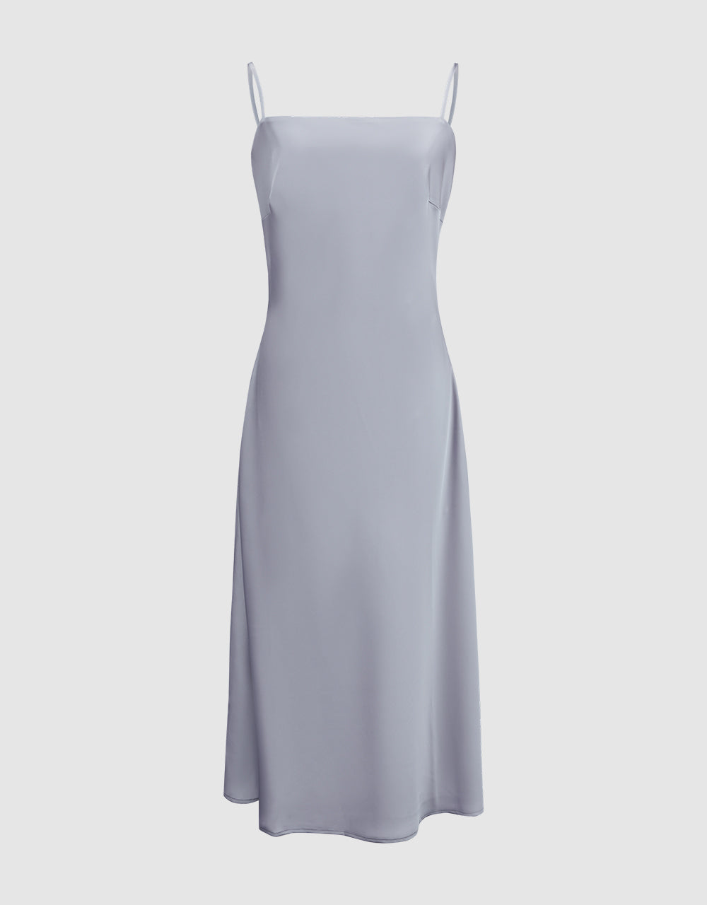 Square-cut A-Line Dress