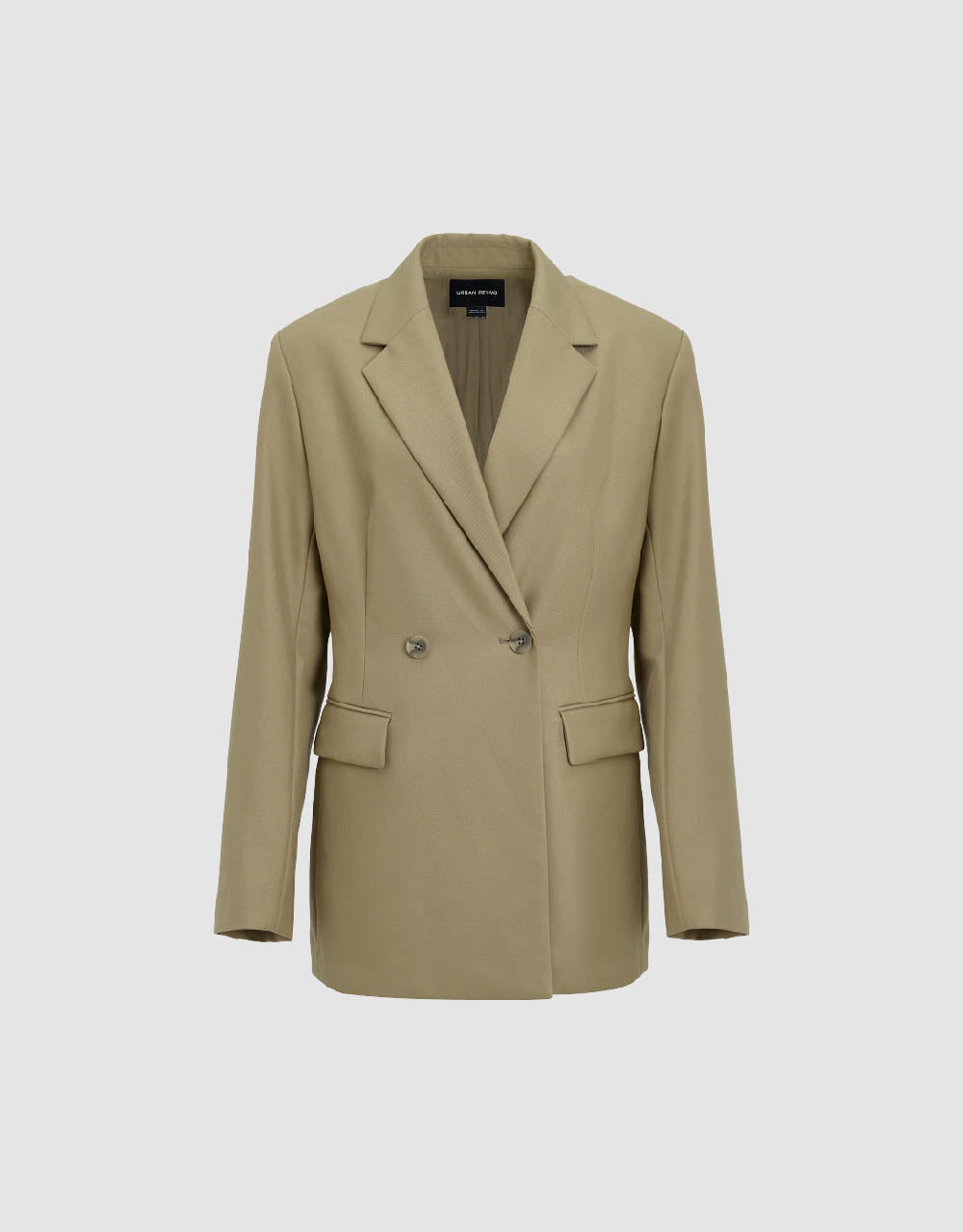 Notch Lapel Tailored Blazer