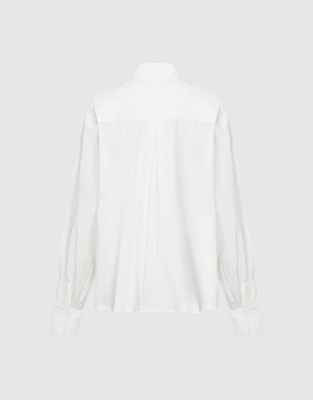 Straight Bow Neck Shirt