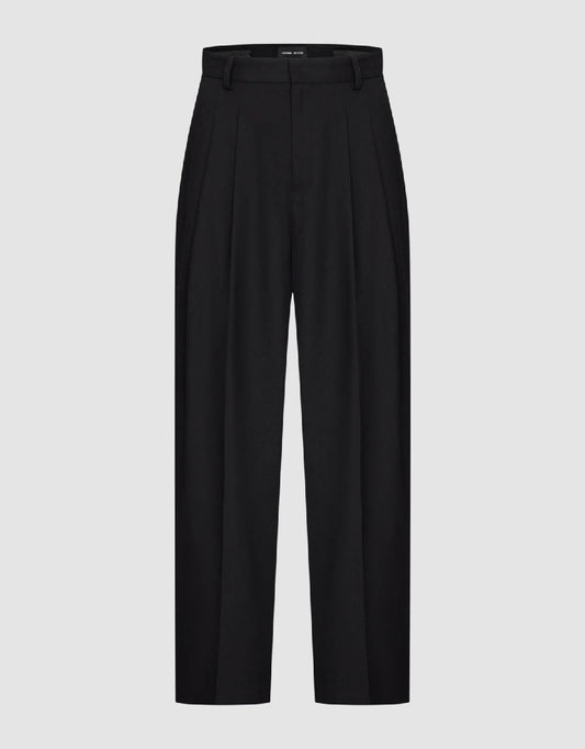 Tailored Wide-Leg Pants