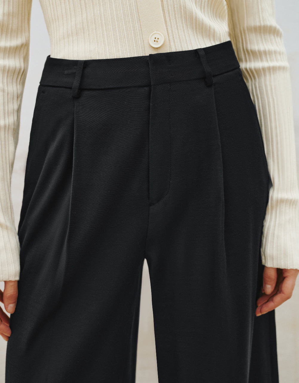 Tailored Loose Pants