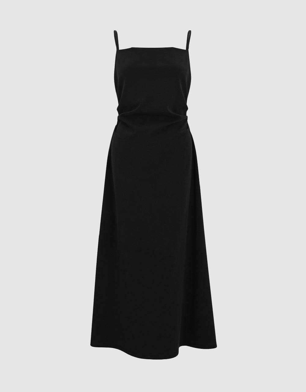 Ruched A-Line Dress