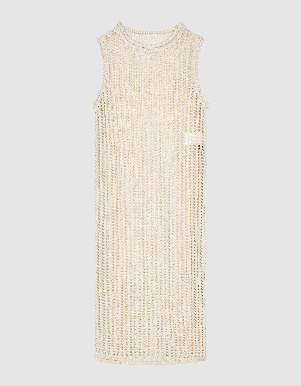 Crew Neck Knitted Tank Top