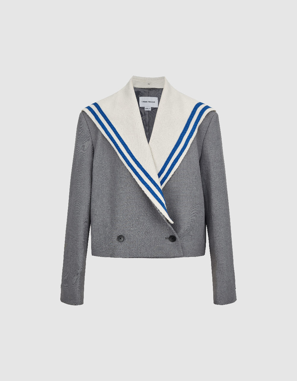 Sailor Collar Neck Blazer