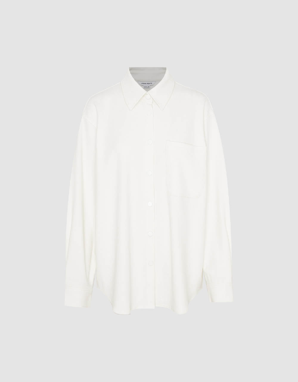 Press Buttoned Oversized Shirt