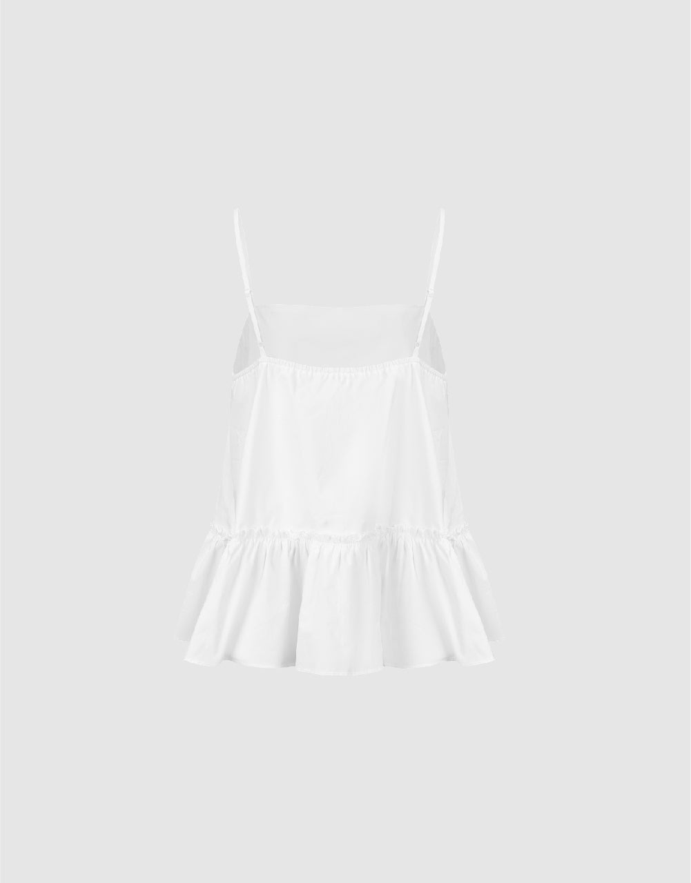 Square-cut Collar Cami Top