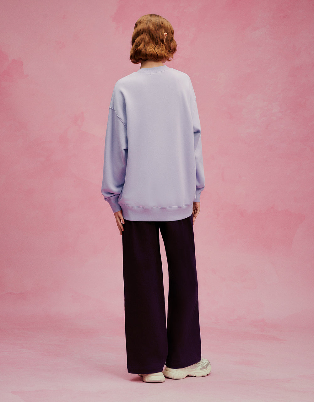 Letter Printed Crew Neck Loose T-Shirt