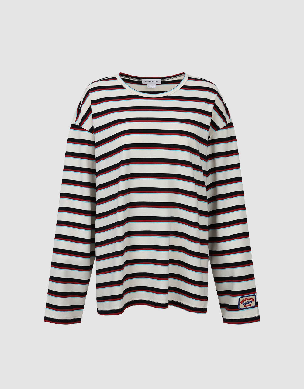 Striped Crew Neck T-Shirt