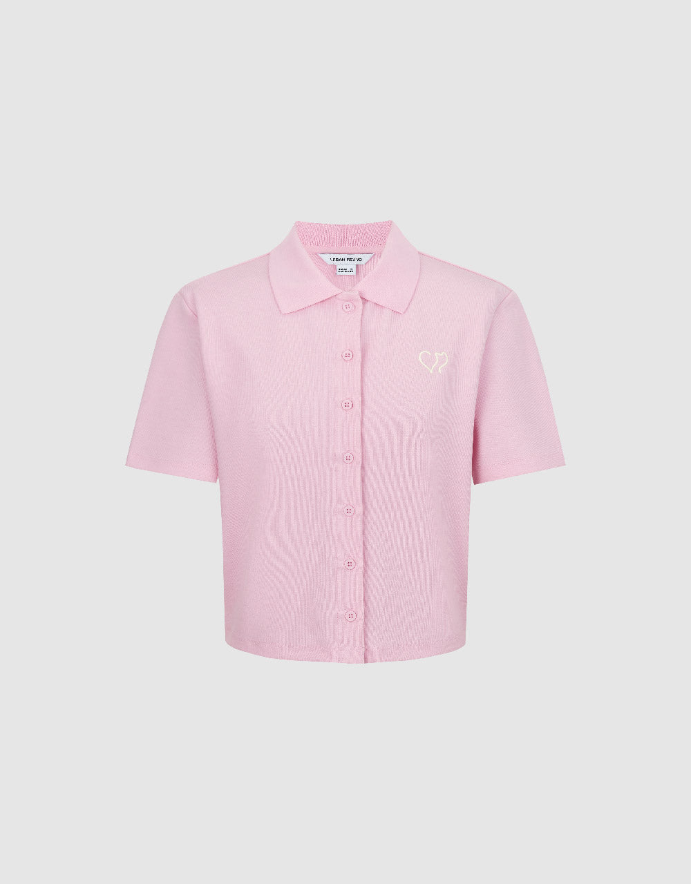 Button Up Polo T-Shirt