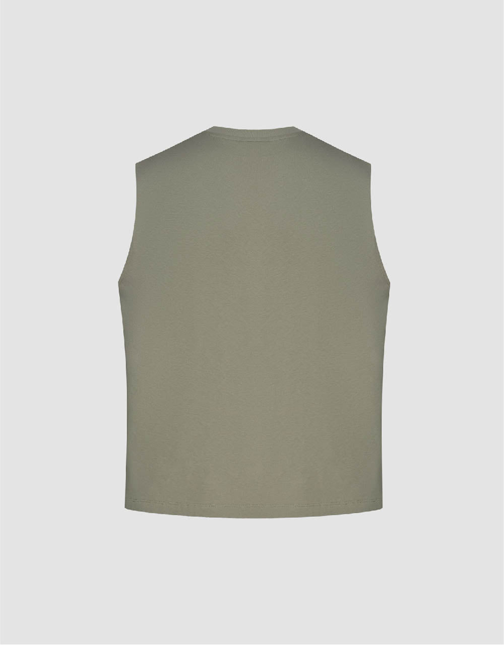 Crew Neck Knitted Tank Top