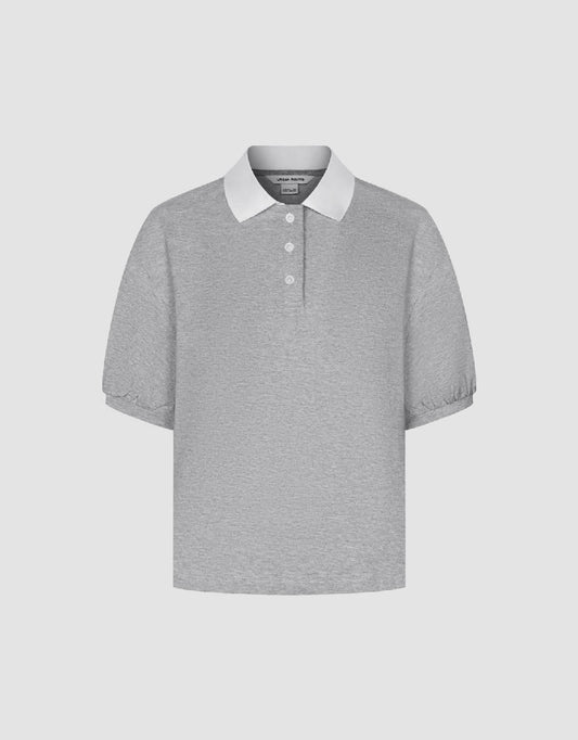 Button Half Placket T-Shirt