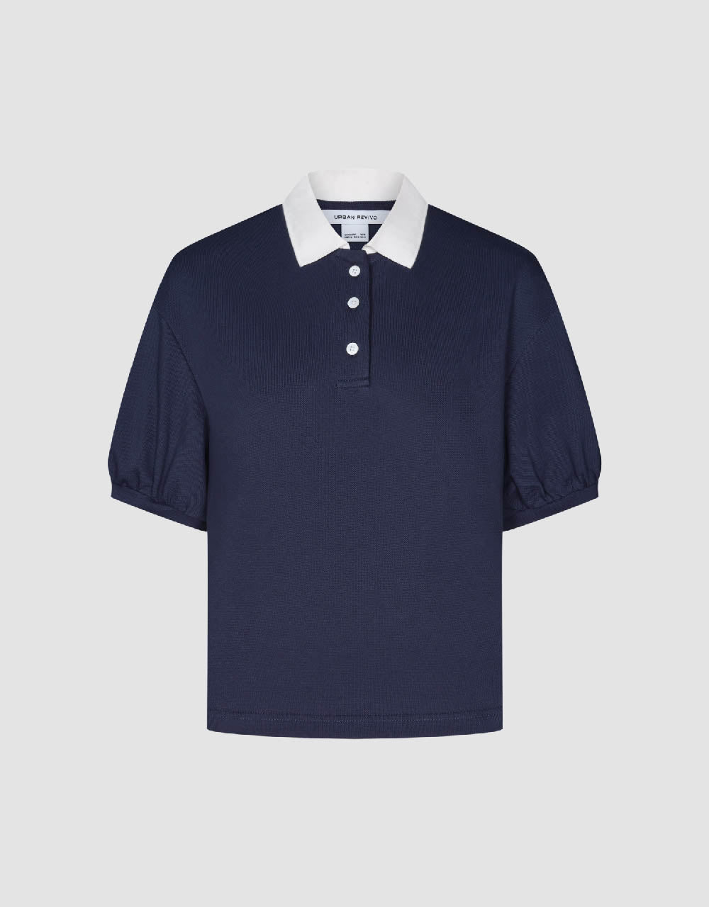 Button Half Placket T-Shirt