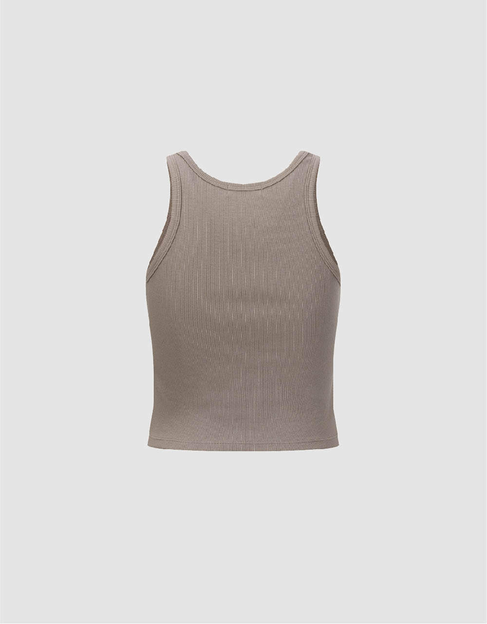 Crew Neck Knitted Tank Top