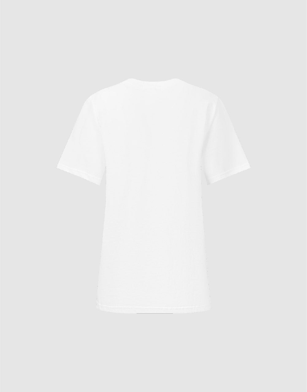 Letter Printed Crew Neck T-Shirt