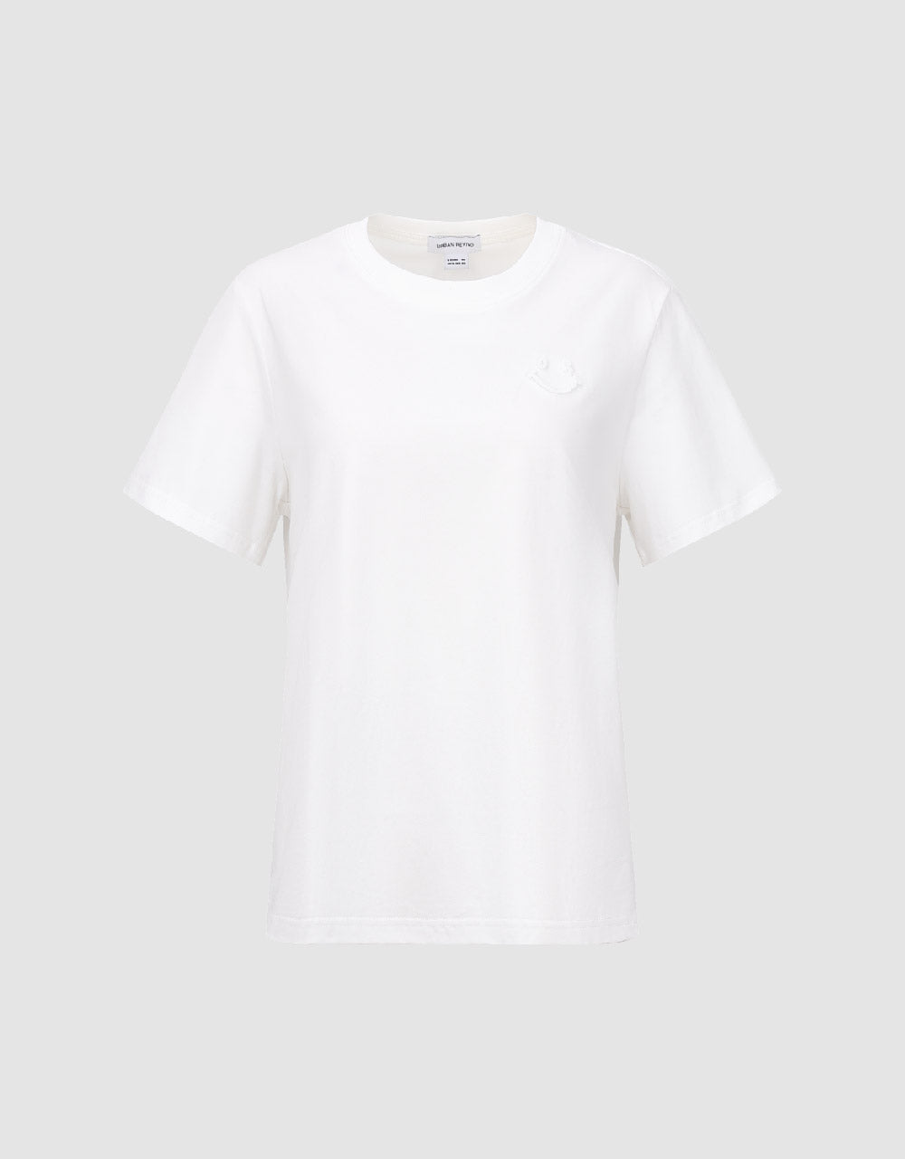 Crew Neck Straight T-Shirt