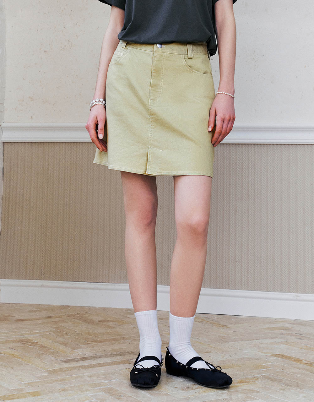Mini A-Line Skirt