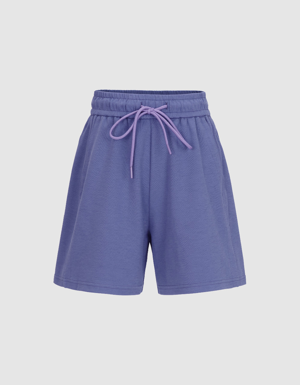 Drawstring Waist Shorts