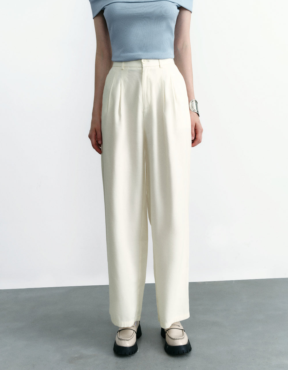 Loose Straight Pants