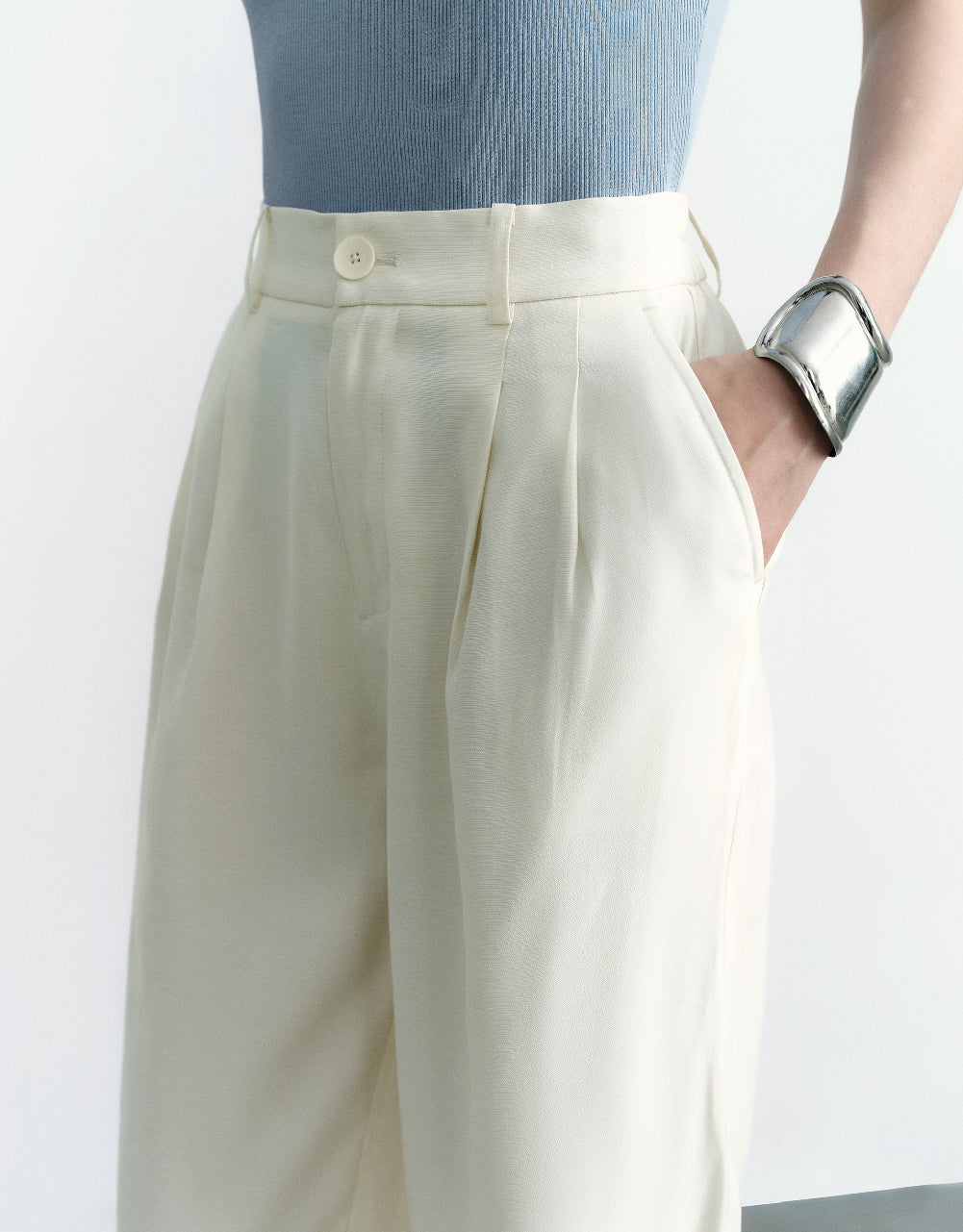 Loose Straight Pants