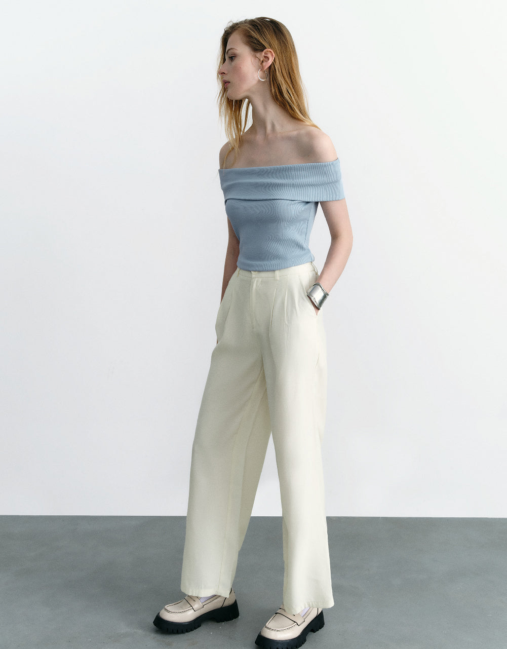 Loose Straight Pants