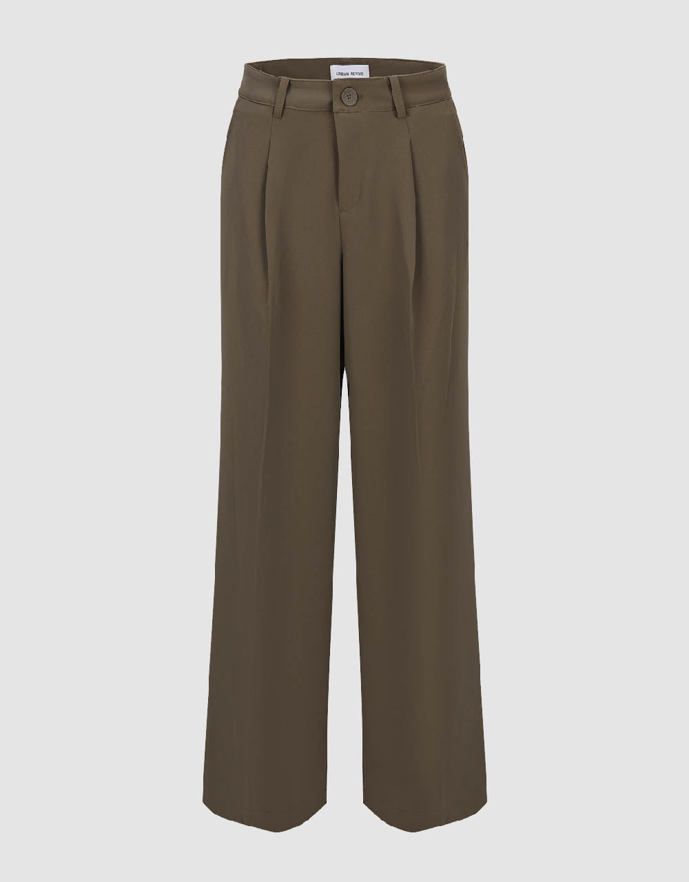 Tailored Wide-Leg Pants