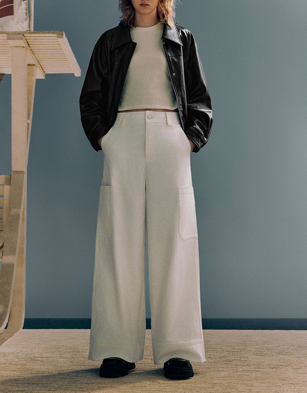 Loose Straight Pants