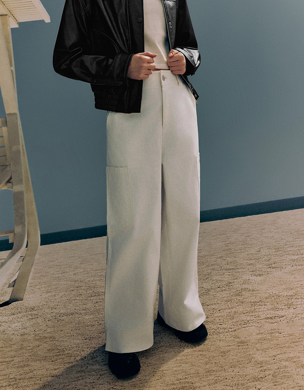 Loose Straight Pants