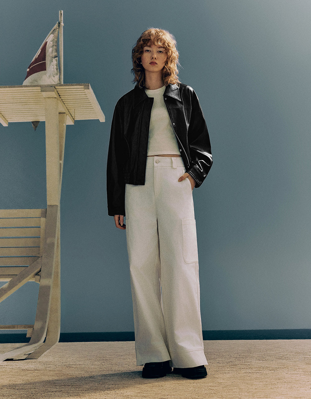 Loose Straight Pants