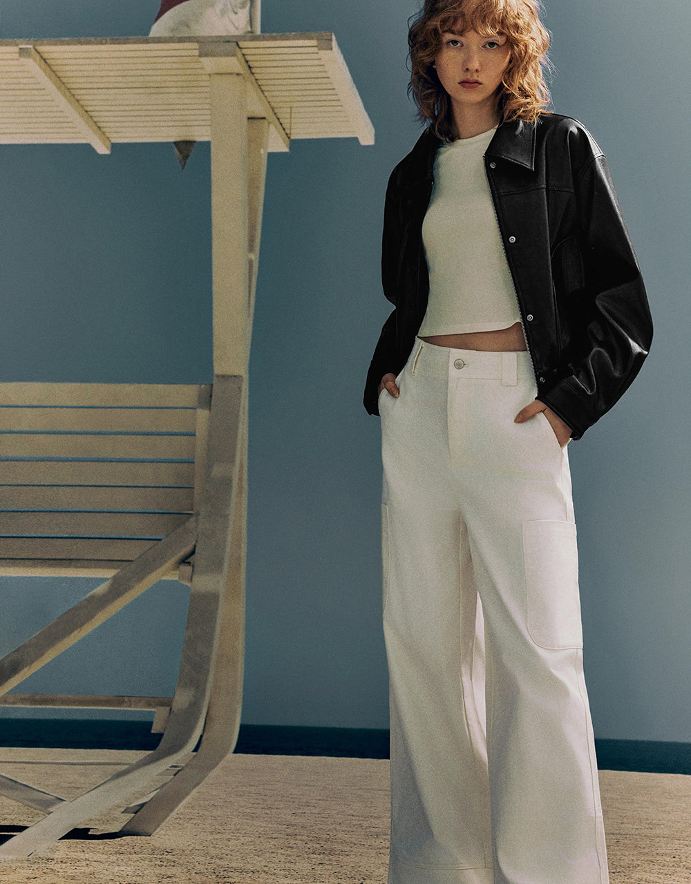 Loose Straight Pants