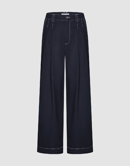 Capri Wide-Leg Pants