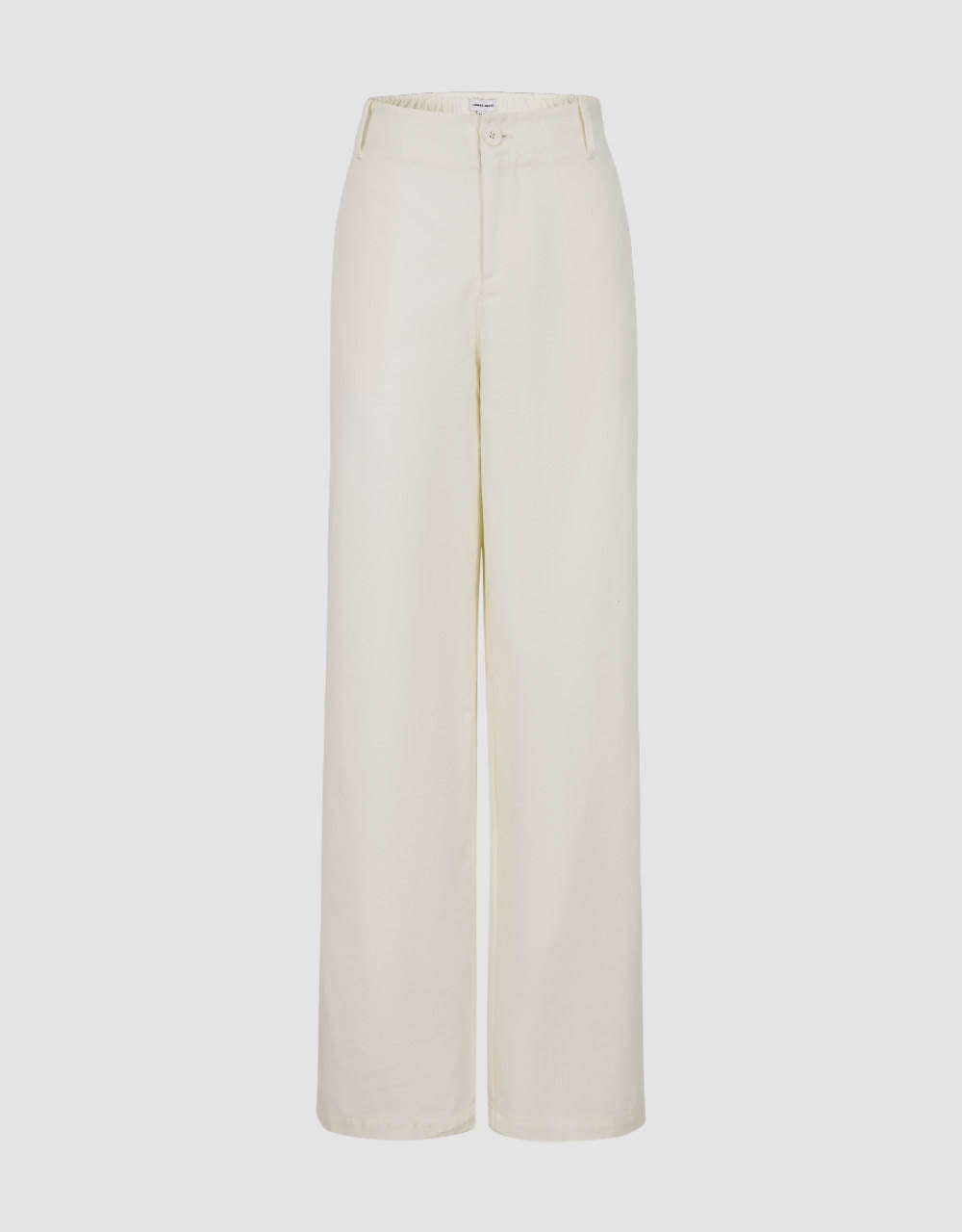 Woven Cropped Straight Pants