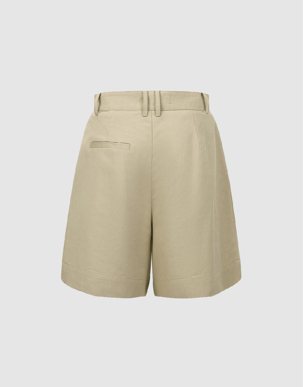 Pleated Loose Shorts