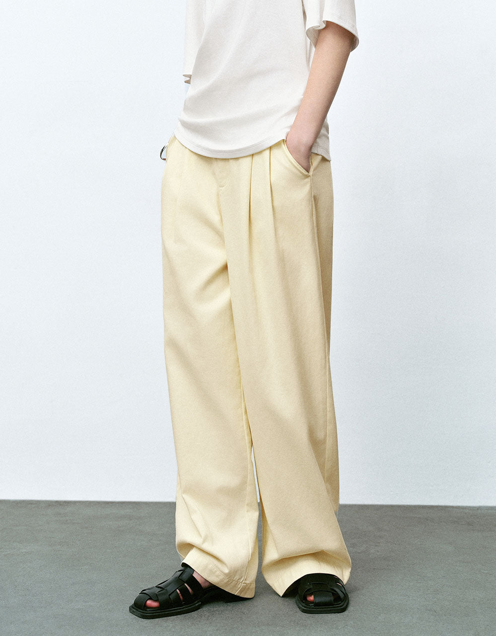 Wide-Leg Loose Pants