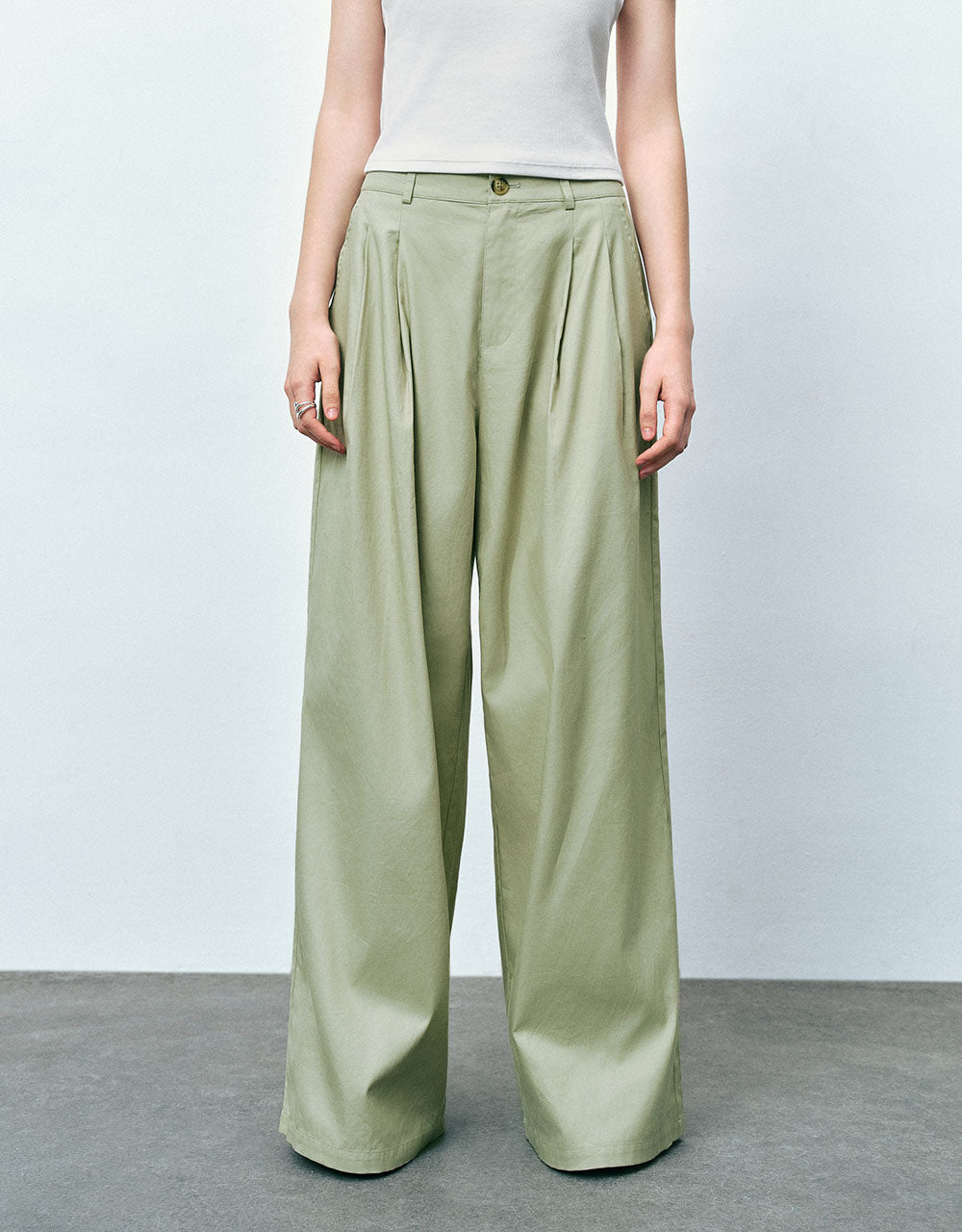 Wide-Leg Loose Pants