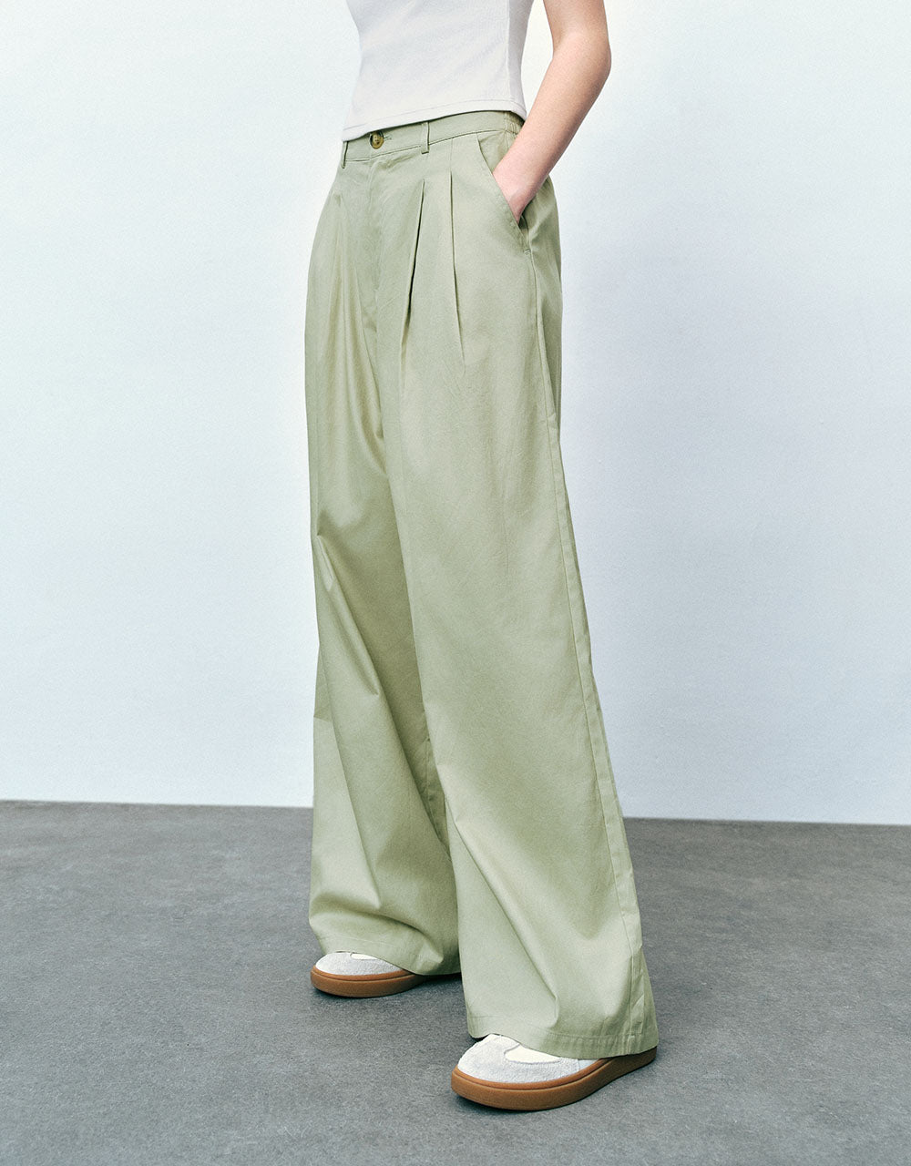 Wide-Leg Loose Pants