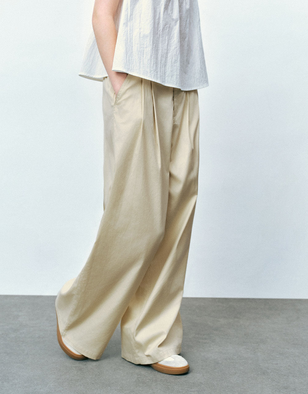 Wide-Leg Loose Pants