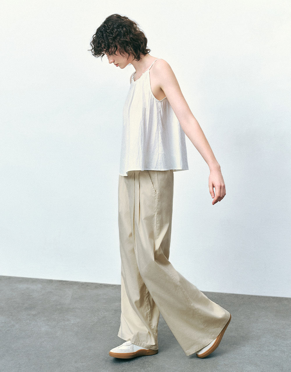 Wide-Leg Loose Pants