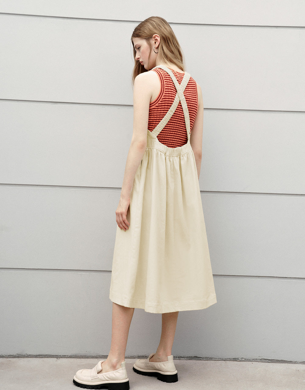 Sleeveless A-Line Dress