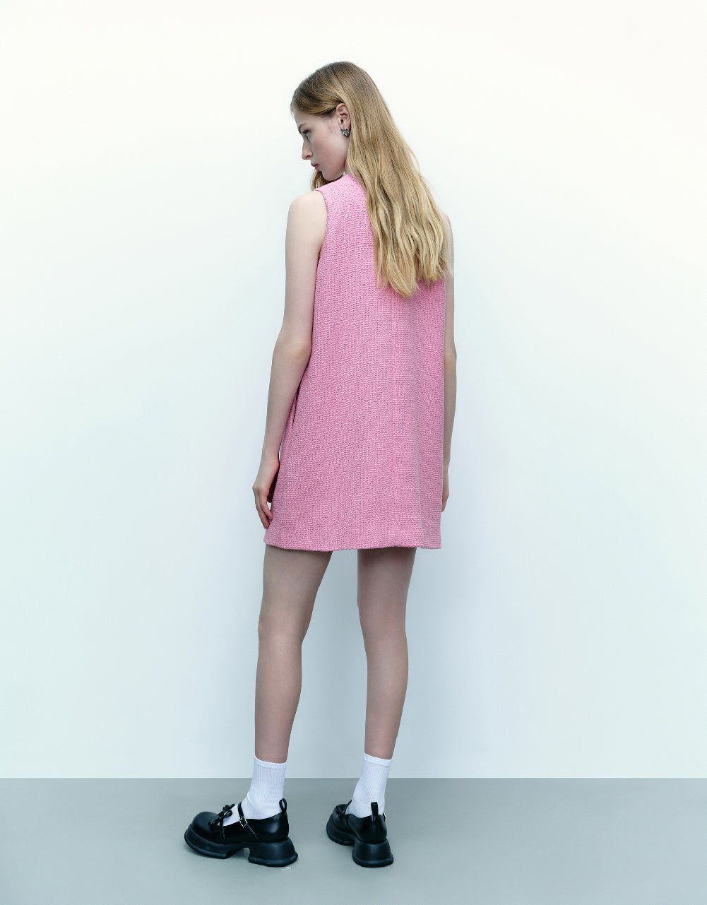 Crew Neck A-Line Dress